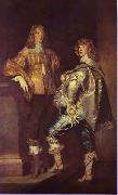 Anthony Van Dyck Portrait of Lord John Stuart and his brother Lord Bernard Stuart oil on canvas